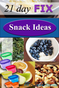 21 day fix snack ideas