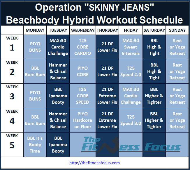 30 day breakaway sample workout filnkey