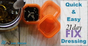 21 day fix homemade salad dressing